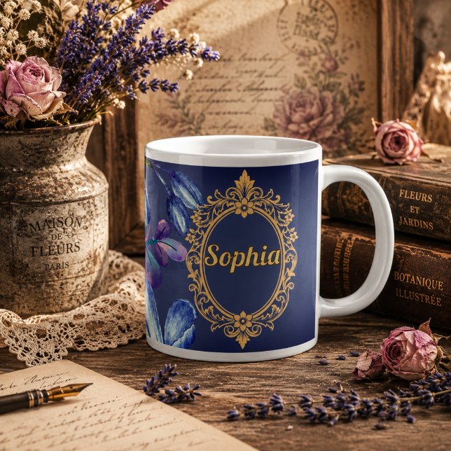 Inspirational Monogram Internally Validated Boss  Giant Coffee Mug (Creator Uploaded)