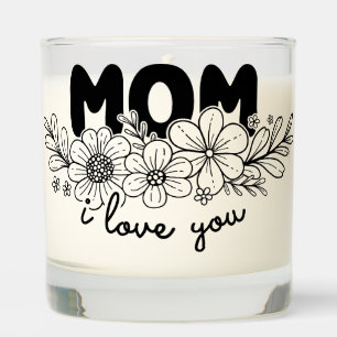 Inspirational Mother's Day Quote Scented Candle
