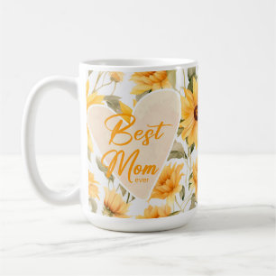 Inspirational Mother's Day Sunflower Wrap Coffee Mug