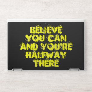 Inspirational Motivation Positive Success Quotes HP Laptop Skin
