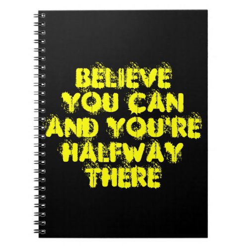 Inspirational Motivation Positive Success Quotes Notebook