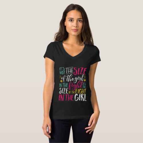 Inspirational Motivation Quote Strong Woman Girl T_Shirt