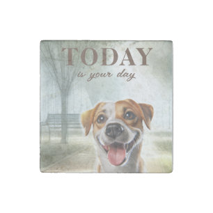 Inspirational Motivation Stone Magnet