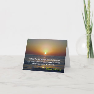 Inspirational / Motivational Blank Note Cards