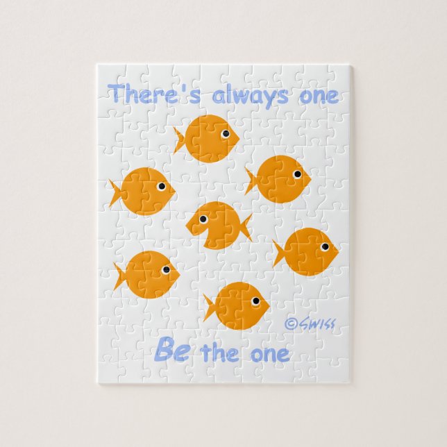 Inspirational Motivational Classroom Jigsaw Puzzle (Vertical)