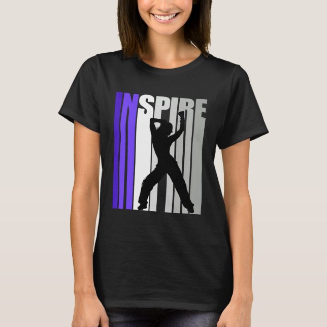 Inspirational Motivational Dance Instructor Teache T-Shirt (Front)