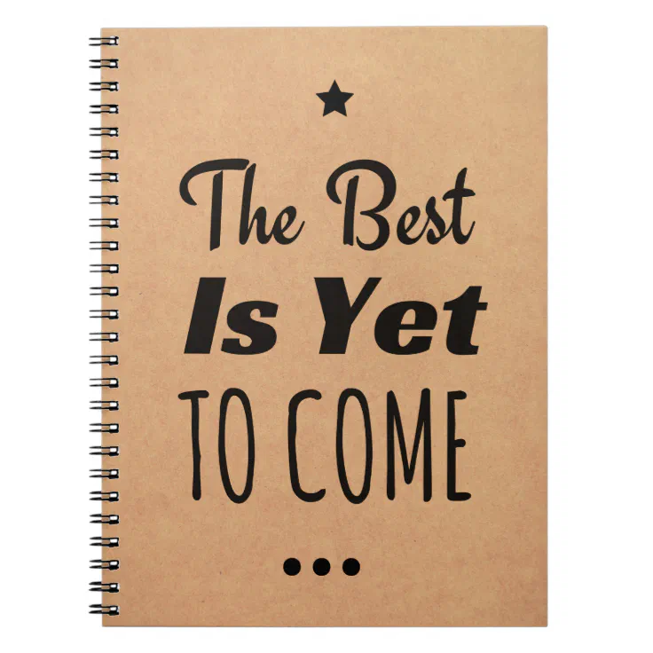 Motivational Spiral Notebook/Journal, Inspirational Notebook For Women