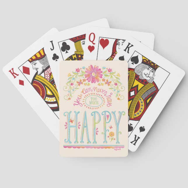 Inspirational Motivational Poker Cards (Back)