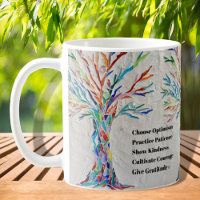 Inspirational Motivational Quote Tree