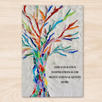 Inspirational Motivational Quote Tree