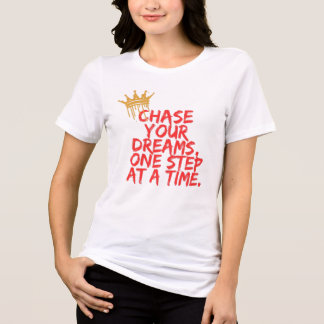 Inspirational Motivational Quotes Design  Tri-Blend Shirt