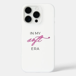 “Inspirational ‘My Soft Era’ Mobile Cover” iPhone 16 Pro Case