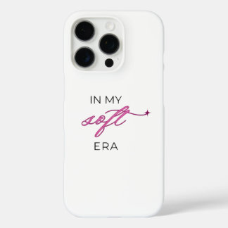“Inspirational ‘My Soft Era’ Mobile Cover” iPhone 16 Pro Case