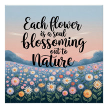 Inspirational Nature Quote Artwork