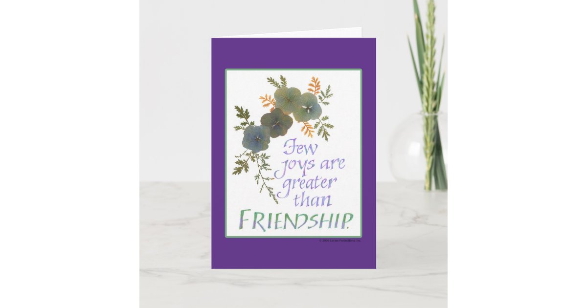 Inspirational Note Cards - Friendship | Zazzle