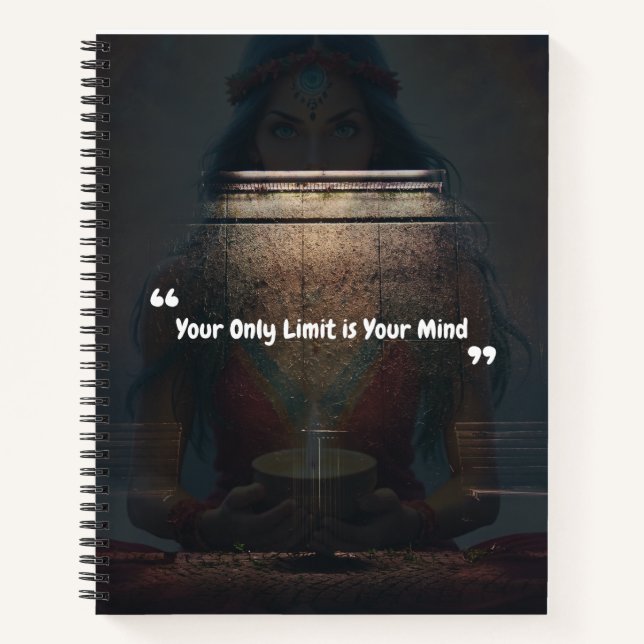  Inspirational Notebook for Mindful Living (Front)
