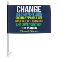 Inspirational Obama Quote Political Change