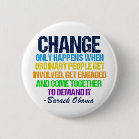 Inspirational Obama Quote Vote for Change