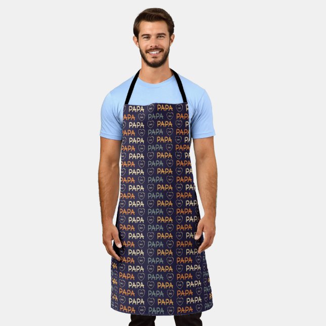 Inspirational Papa/Dad Father's Day Apron (Worn)