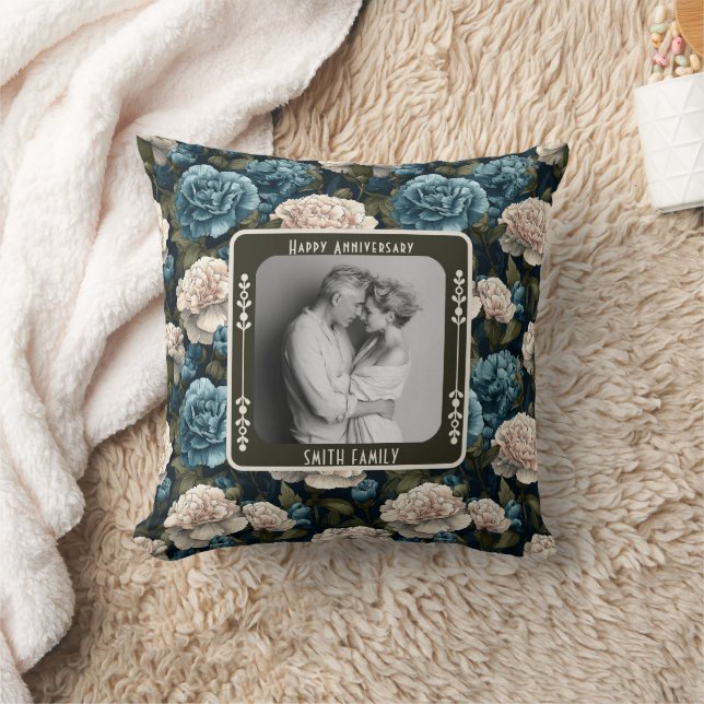 Inspirational Partners Anniversary Throw Pillow (Blanket)