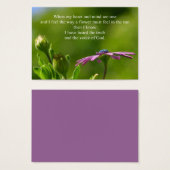 Inspirational Personal Cards (Front & Back)