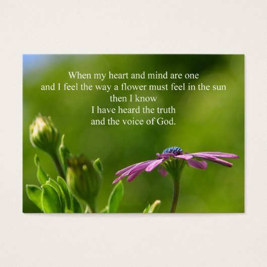 Inspirational Personal Cards (Front)