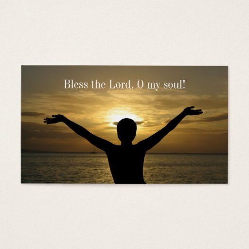 Customizable INSPIRATIONAL Personal Cards Business Card Template