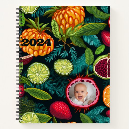 Inspirational Personalized student Fruit Notebook