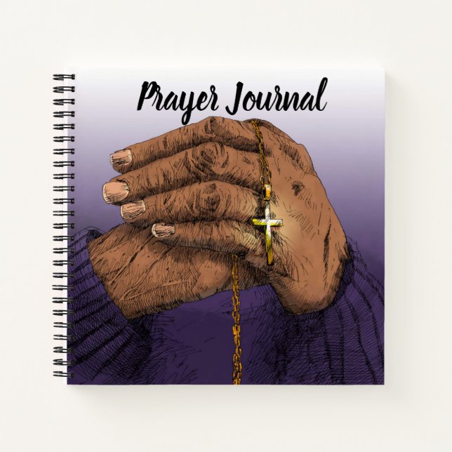 Inspirational Photo Prayer Journal With Poem (Front)