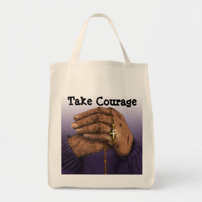 Inspirational Photo Tote Bag (Front)