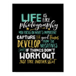 Inspirational Photography Life Quote Photographer Poster Inspirational Photography Life Quote Photographer Poster