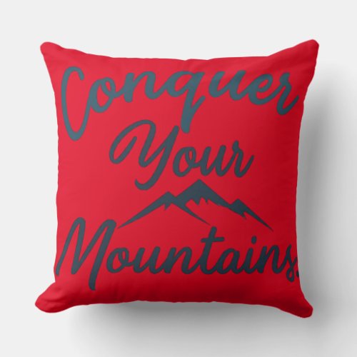 Inspirational Pillow for Restful Reflection