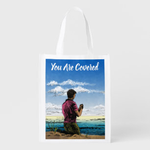 Inspirational Poem Reusable Grocery Bag
