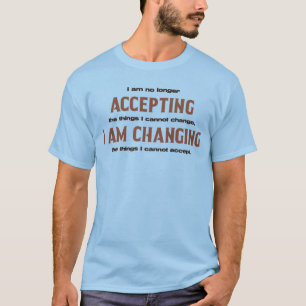 Inspirational Political Activist Quote on Change T-Shirt