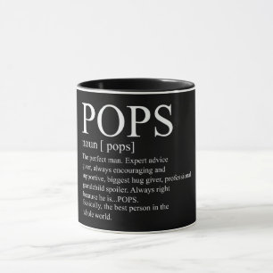 Inspirational Pops Definition Mug