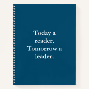 Inspirational Positive Affirmation School Notebook