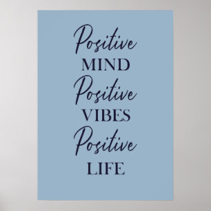 Inspirational Positive Affirmation Wall Art Motiv