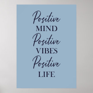 Inspirational Positive Affirmation Wall Art Motiv