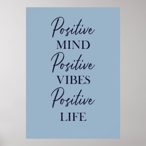  Inspirational Positive Affirmation Wall Art Motiv