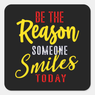 Inspirational Positive Quote Cheer Up Another Square Sticker