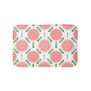 Inspirational Positive Quote Modern Typography Pos Bath Mat