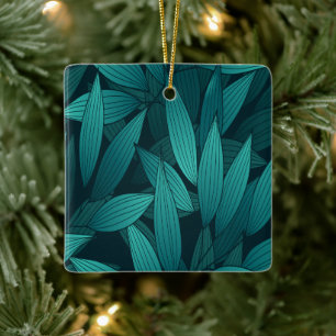 Inspirational Positive Quote Modern Typography Pos Ceramic Ornament