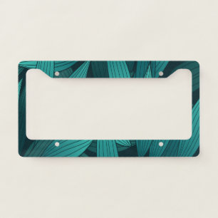 Inspirational Positive Quote Modern Typography Pos License Plate Frame