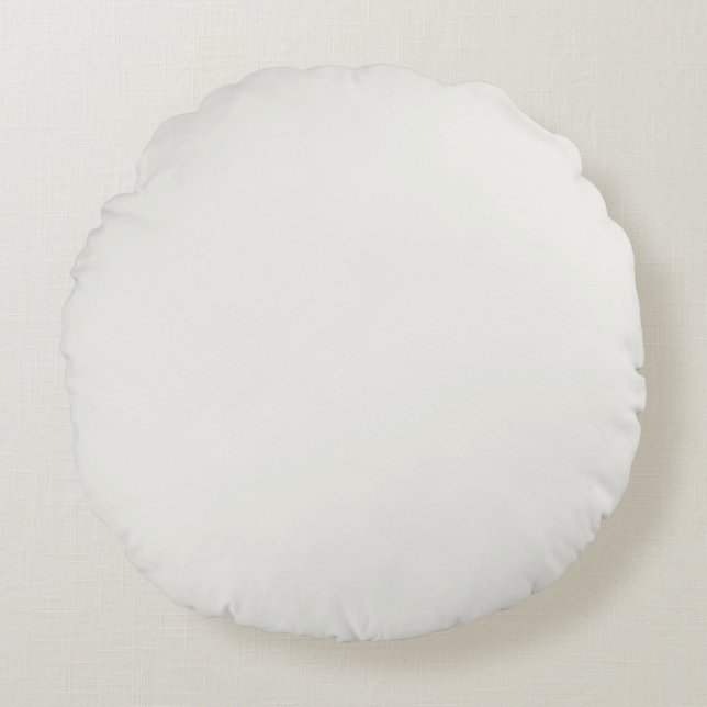 Inspirational Positive Quote Modern Typography Pos Round Pillow (Front)