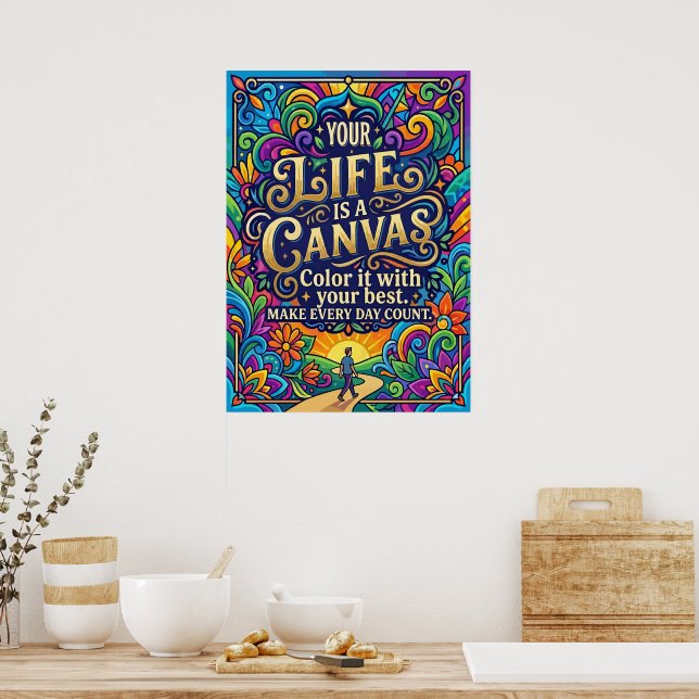 Inspirational Poster (Kitchen)