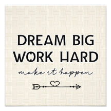 Inspirational Poster Dream Big