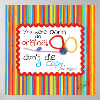 Inspirational Poster With Kid39s Art Of A Butterfly Inspirational Poster With Kid39s Art Of A Butterfly