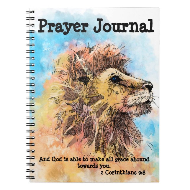  Inspirational Prayer Journal (Front)