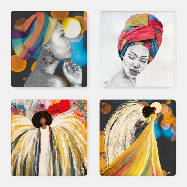 Inspirational Premium Acrylic Coaster Set (Set)