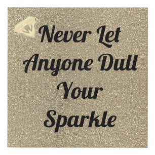 Inspirational pretty canvas